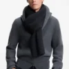 BECKHAM x BOSS Schal aus Schurwolle und Kaschmir