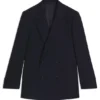 BECKHAM x BOSS Zweireiher aus Stretchwolle