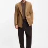 BECKHAM x BOSS Zweireiher aus Wolle und Kaschmir