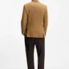 BECKHAM x BOSS Zweireiher aus Wolle und Kaschmir