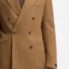 BECKHAM x BOSS Zweireiher aus Wolle und Kaschmir