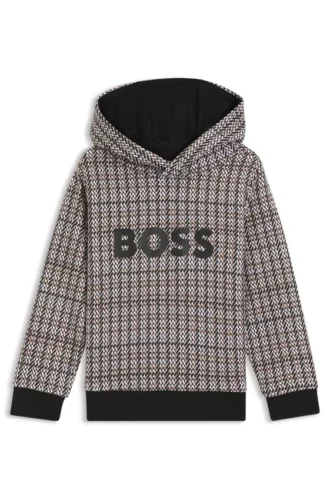 Bedruckter Hoodie für Kinder aus Baumwollmischung