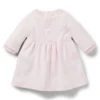 Bedrucktes Baumwollkleid für Babys in Geschenkverpackung