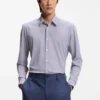 Bedrucktes Hemd in Regular-Fit aus Performance-Stretch-Jersey