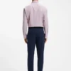 Bedrucktes Hemd in Regular-Fit aus Performance-Stretch-Jersey