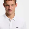 Bedrucktes Poloshirt aus Baumwollpiqué