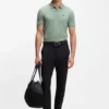 Bedrucktes Poloshirt aus Baumwollpiqué