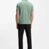 Bedrucktes Poloshirt aus Baumwollpiqué