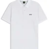 Bedrucktes Poloshirt aus Baumwollpiqué