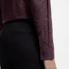 Bedrucktes Slim-Fit-Hemd aus Baumwollpopeline