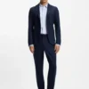 Bedrucktes Slim-Fit-Hemd aus einer Baumwollmischung Bedrucktes Slim-Fit-Hemd aus einer Baumwollmischung