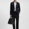 Bedrucktes Slim-Fit-Hemd aus einer Baumwollmischung Bedrucktes Slim-Fit-Hemd aus einer Baumwollmischung