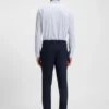 Bedrucktes Slim-Fit-Hemd aus einer Baumwollmischung