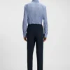 Bedrucktes Slim-Fit-Hemd aus einer Baumwollmischung