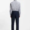 Bedrucktes Slim-Fit-Hemd aus einer Baumwollmischung