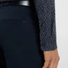 Bedrucktes Slim-Fit-Hemd aus einer Baumwollmischung