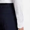 Bedrucktes Slim-Fit-Hemd aus einer Baumwollmischung