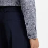 Bedrucktes Slim-Fit-Hemd aus einer Baumwollmischung