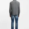 Bedrucktes Slim-Fit-Hemd aus Flex-Weave-Stoff