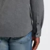 Bedrucktes Slim-Fit-Hemd aus Flex-Weave-Stoff