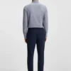 Bedrucktes Slim-Fit-Hemd aus italienischem Performance-Stretch-Jersey