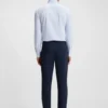 Bedrucktes Slim-Fit-Hemd aus italienischem Performance-Stretch-Jersey Bedrucktes Slim-Fit-Hemd aus italienischem Performance-Stretch-Jersey