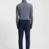 Bedrucktes Slim-Fit-Hemd aus italienischem Performance-Stretch-Jersey