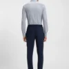 Bedrucktes Slim-Fit-Hemd aus italienischem Performance-Stretch-Jersey