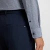 Bedrucktes Slim-Fit-Hemd aus italienischem Performance-Stretch-Jersey