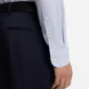 Bedrucktes Slim-Fit-Hemd aus italienischem Twill