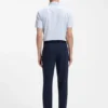 Bedrucktes Slim-Fit-Hemd aus Jersey mit Baumwollanteil