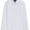 Bedrucktes Slim-Fit-Hemd aus Performance-Stretch-Jersey