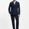 Bedrucktes Slim-Fit-Hemd aus Performance-Stretch-Jersey