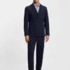 Bedrucktes Slim-Fit-Hemd aus Performance-Stretch-Jersey