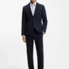 Bedrucktes Slim-Fit-Hemd aus Performance-Stretch-Jersey Bedrucktes Slim-Fit-Hemd aus Performance-Stretch-Jersey