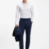 Bedrucktes Slim-Fit-Hemd aus Performance-Stretch-Jersey