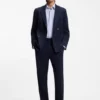 Bedrucktes Slim-Fit-Hemd aus Performance-Stretch-Jersey Bedrucktes Slim-Fit-Hemd aus Performance-Stretch-Jersey