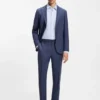 Bedrucktes Slim-Fit-Hemd aus Performance-Stretch-Jersey