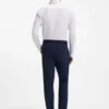 Bedrucktes Slim-Fit-Hemd aus Performance-Stretch-Jersey