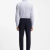 Bedrucktes Slim-Fit-Hemd aus Performance-Stretch-Jersey