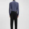 Bedrucktes Slim-Fit-Hemd aus Performance-Stretch-Jersey