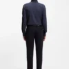Bedrucktes Slim-Fit-Hemd aus Performance-Stretch-Jersey