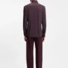 Bedrucktes Slim-Fit-Hemd aus Performance-Stretch-Jersey