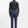 Bedrucktes Slim-Fit-Hemd aus Performance-Stretch-Jersey