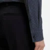 Bedrucktes Slim-Fit-Hemd aus Performance-Stretch-Jersey