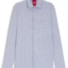 Bedrucktes Slim-Fit-Hemd aus Performance-Stretch-Jersey
