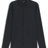 Bedrucktes Slim-Fit-Hemd aus Performance-Stretch-Jersey