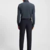 Bedrucktes Slim-Fit-Hemd aus Performance-Stretch-Material