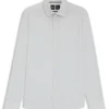 Bedrucktes Slim-Fit-Hemd aus Performance-Stretch-Material