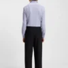 Bedrucktes Slim-Fit-Hemd aus Stretch-Jersey